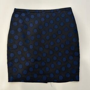 J.Crew polkadotted skirt